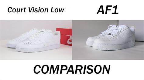 nike ebernon vs court vision.